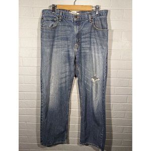 Levi's 559 Relaxed Straight Distressed Men's Jeans Size 36x32